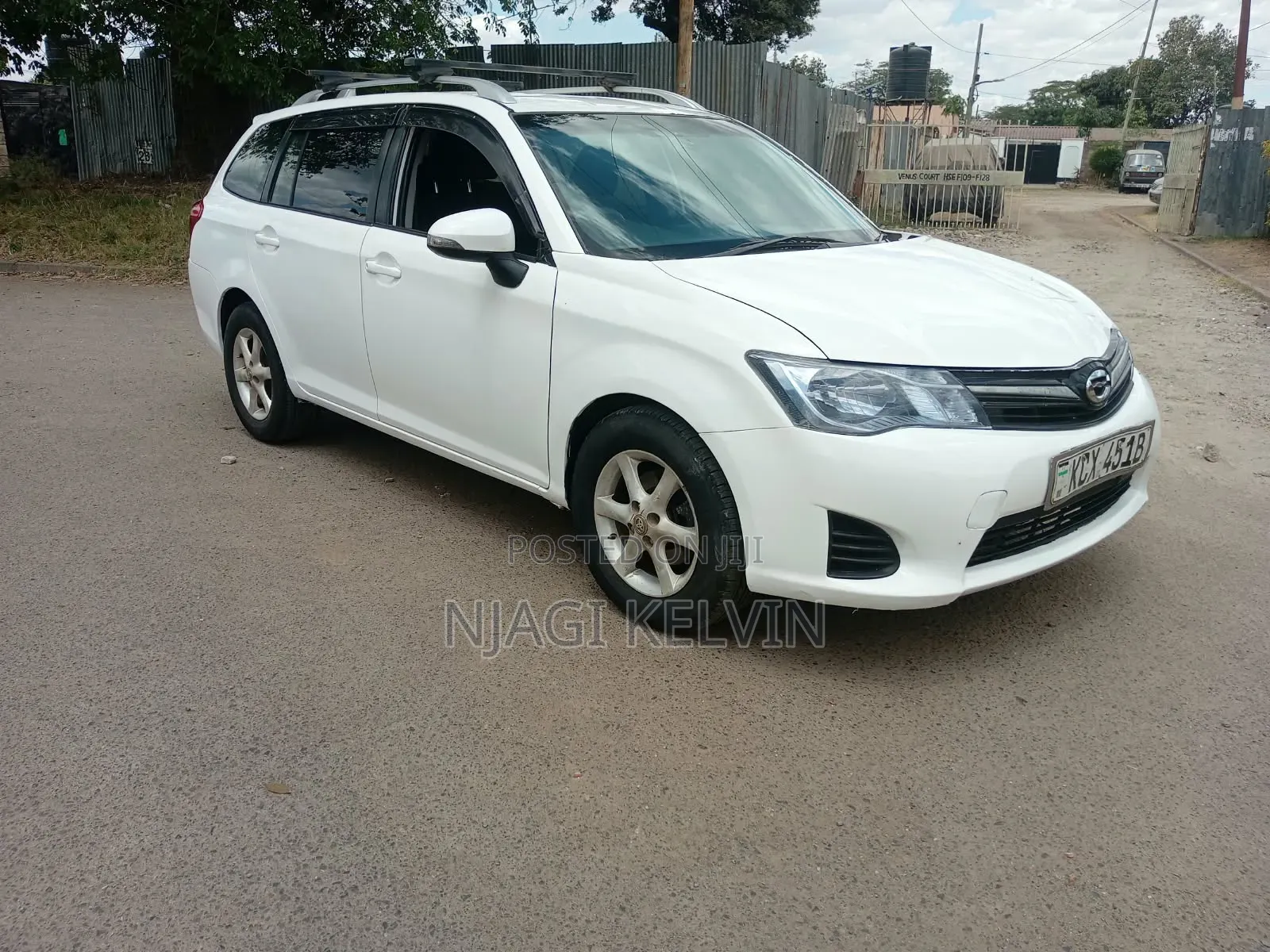 Toyota Corolla Fielder 2013 White