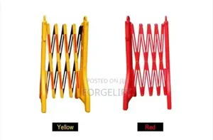 Reflective Barricade Barrier Expandable