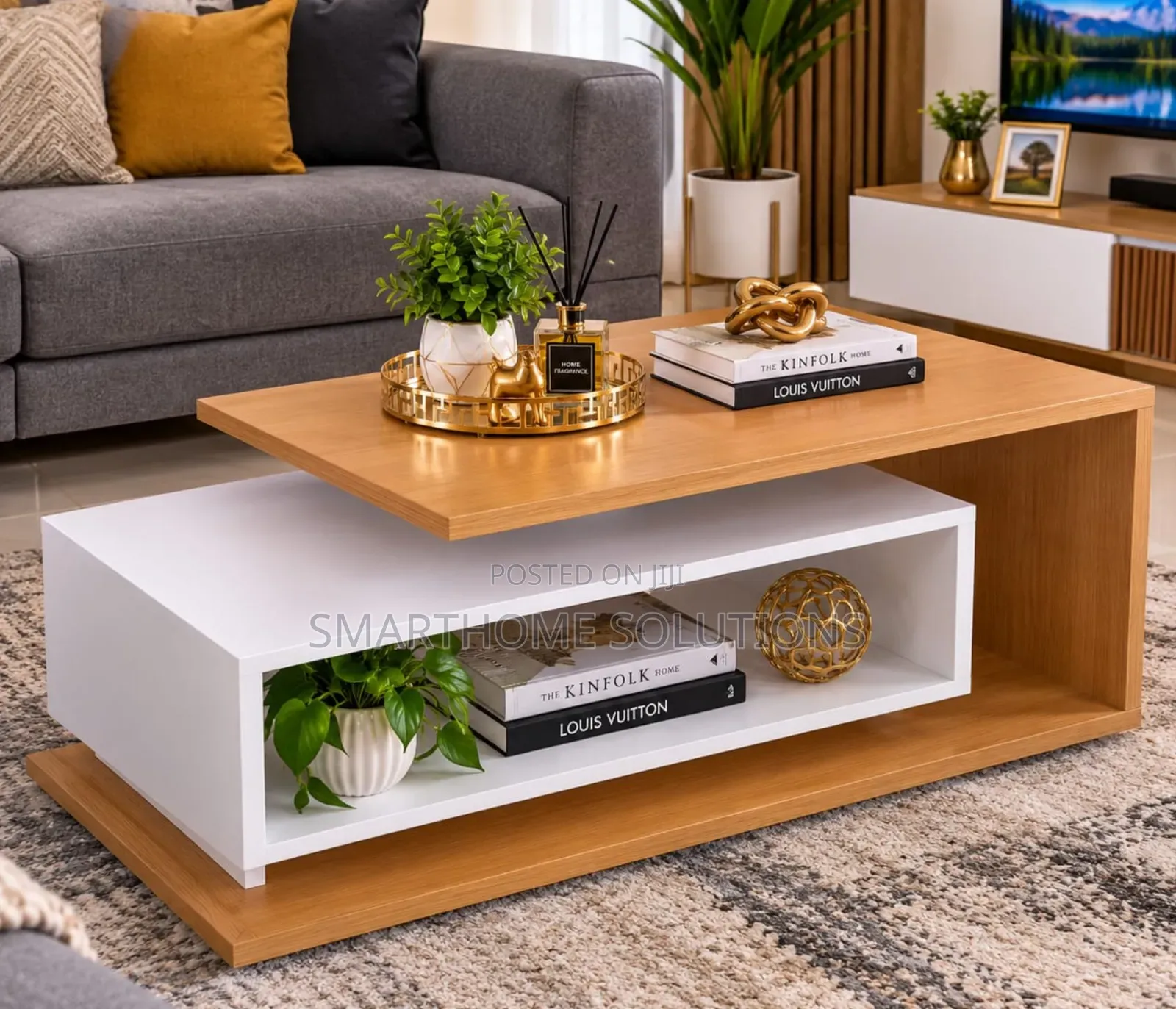 Executive Floating Laminated Coffee Table