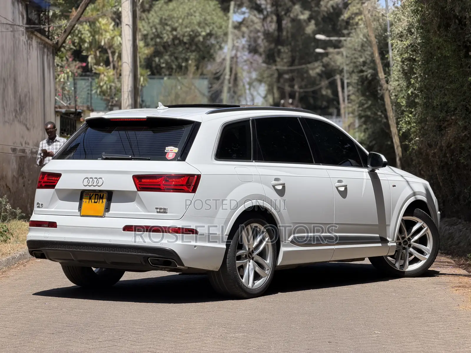 Audi Q7 2.0T Premium AWD quattro 2017 White