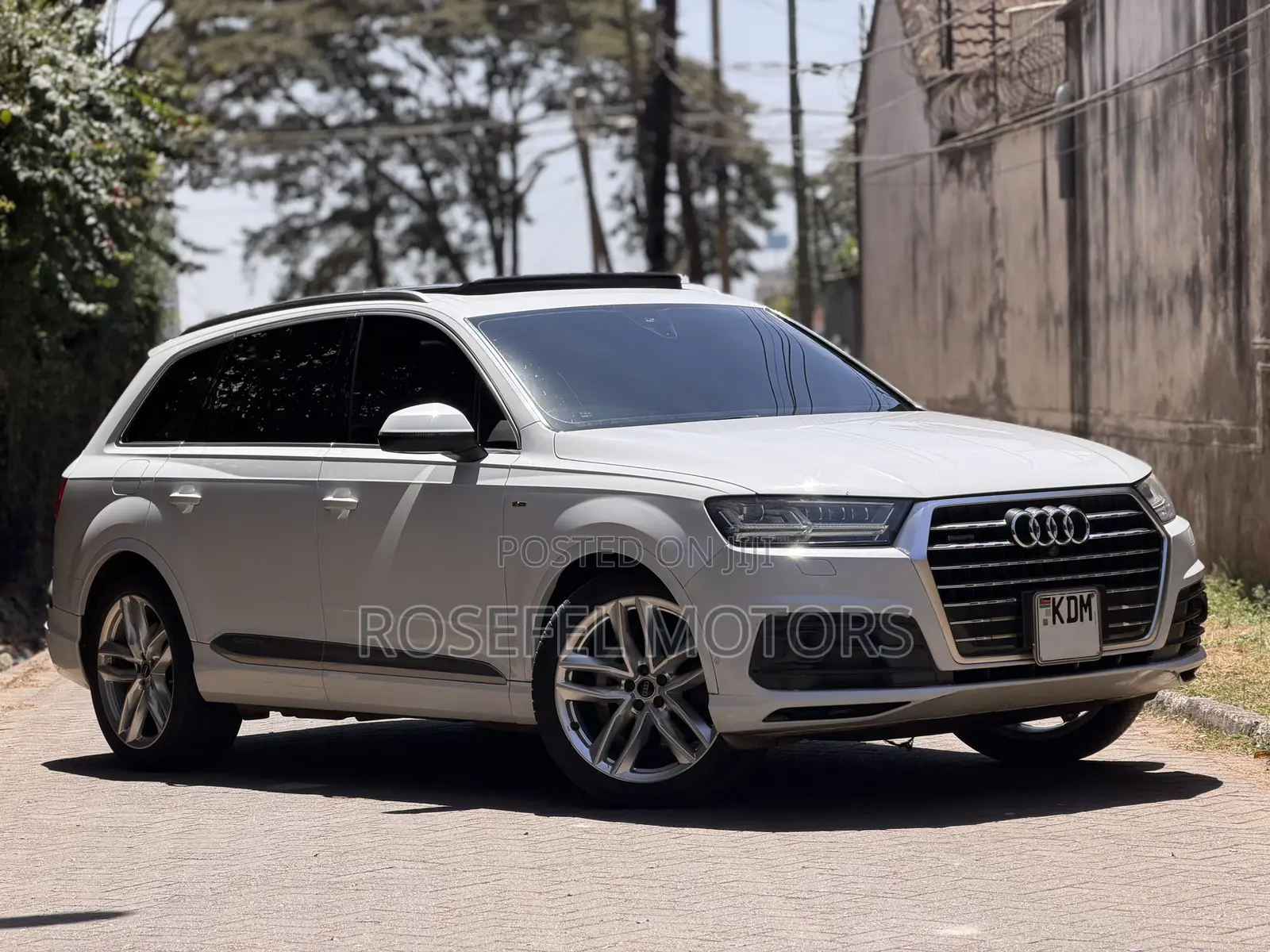 Audi Q7 2.0T Premium AWD quattro 2017 White