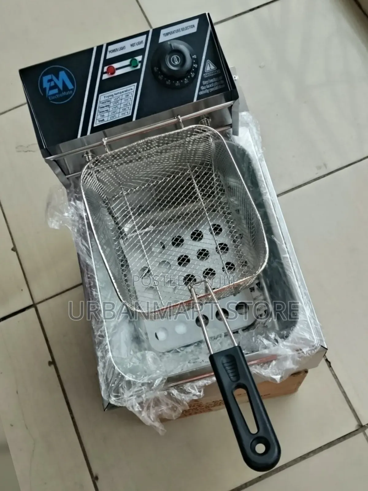 Brand New Electromate 6L Single Deep Fryer With 1 Year Warranty