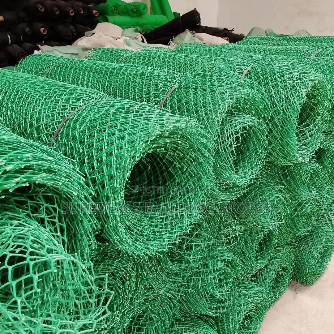 Green Plastic Poultry Mesh Roll, 1m * 25m
