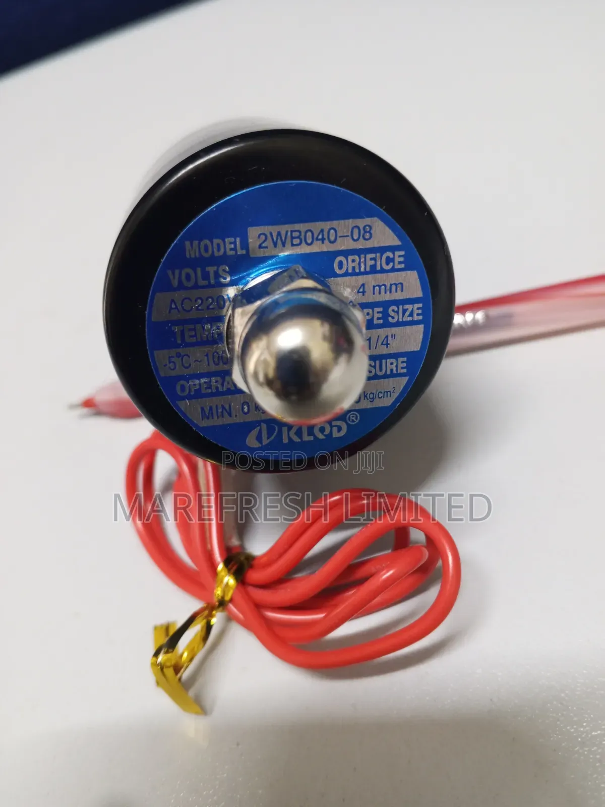 Solenoid Valve 1⁄4" Stainless Steel
