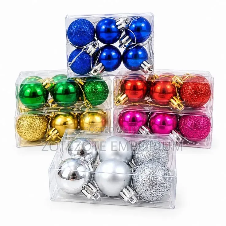 6pcs Christmas Decor Balls
