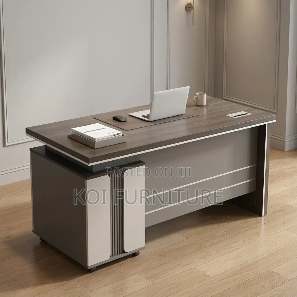 Office Desk; Executive 1.4 Meter Sturdy Home Office Desk