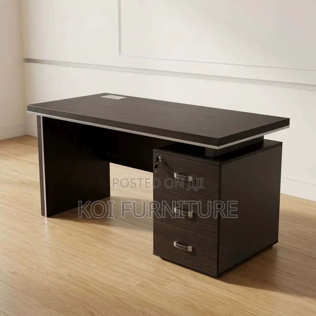 Office Desk; Executive 1.4 Meter Sturdy Home Office Desk