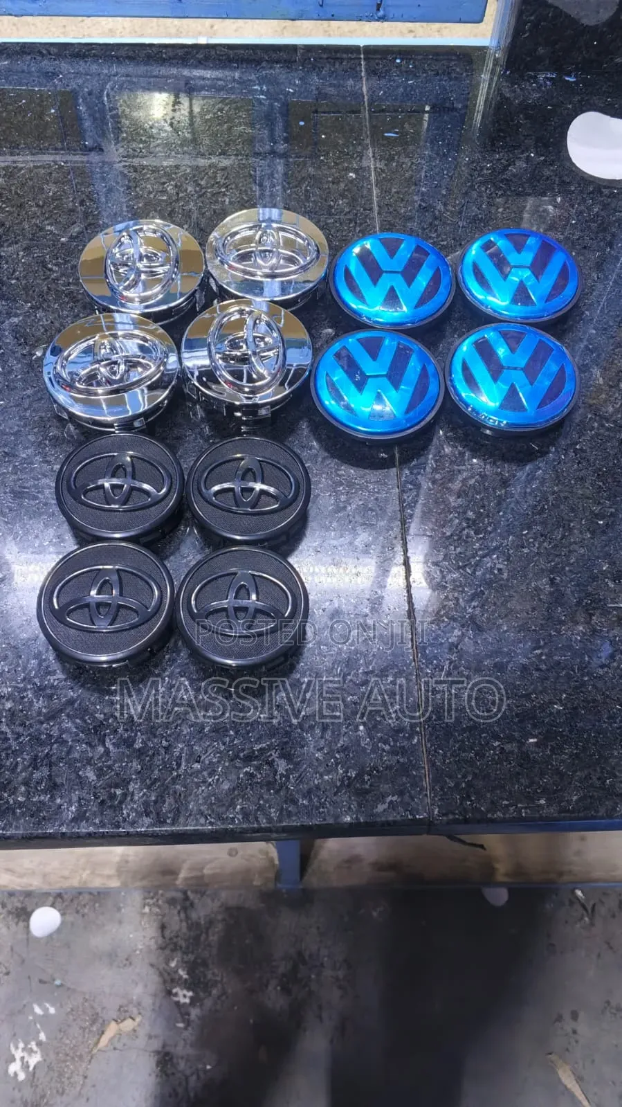 Universal Car Rim Centre Wheel Caps With Car Logos