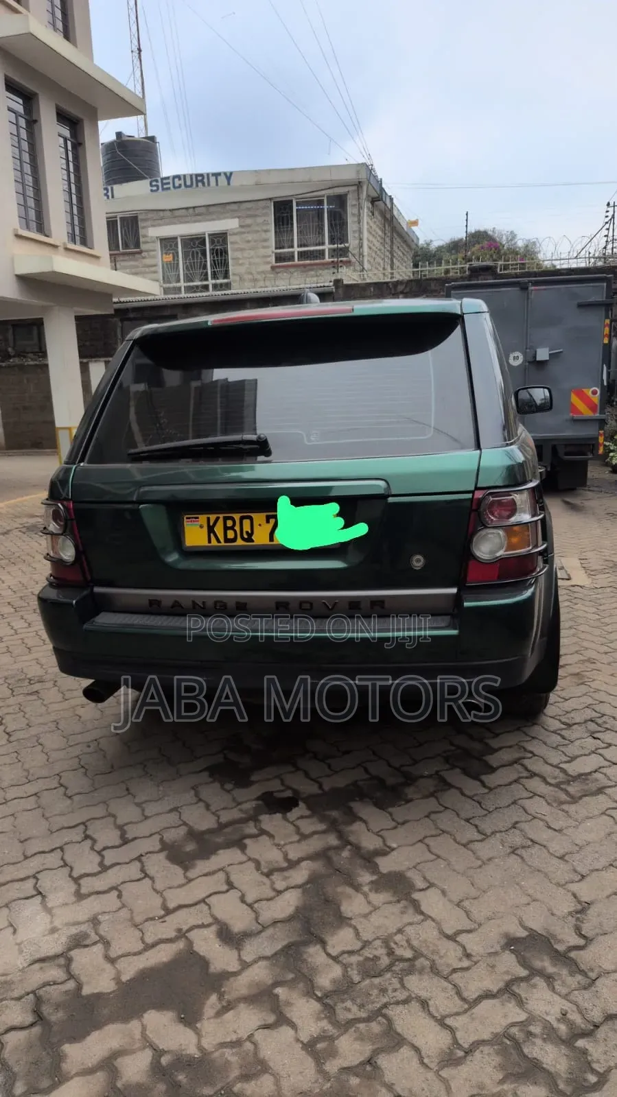 Land Rover Range Rover Sport 2007 Green