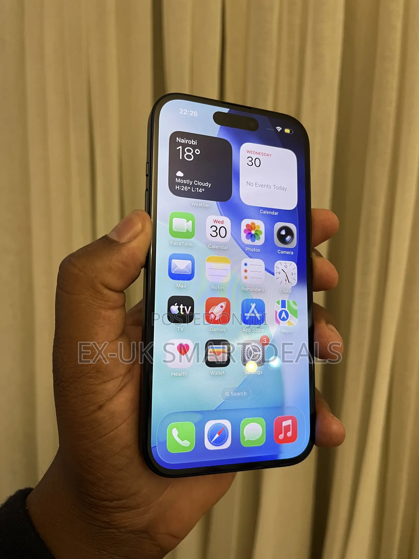 Apple iPhone 15 128 GB Black