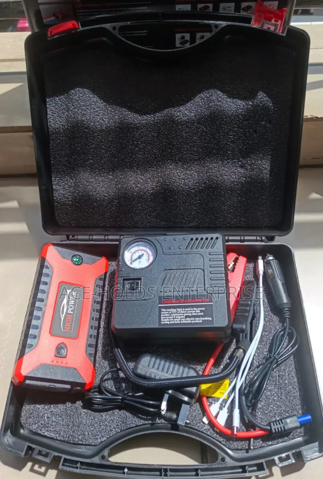 High-Quality Emergency Car Jump Starter Kit