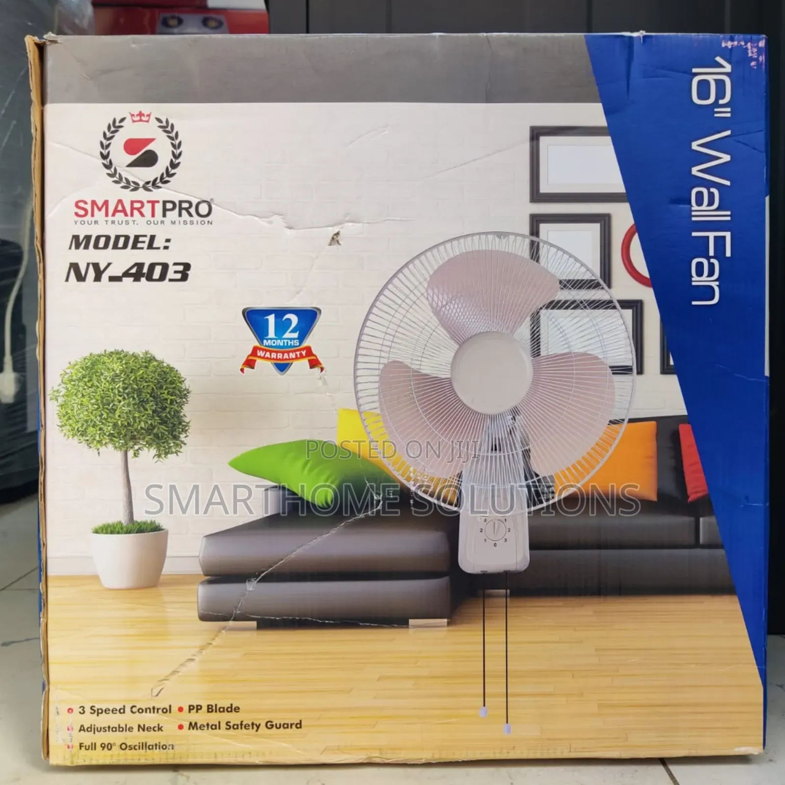 Smartpro Wall Fan 16