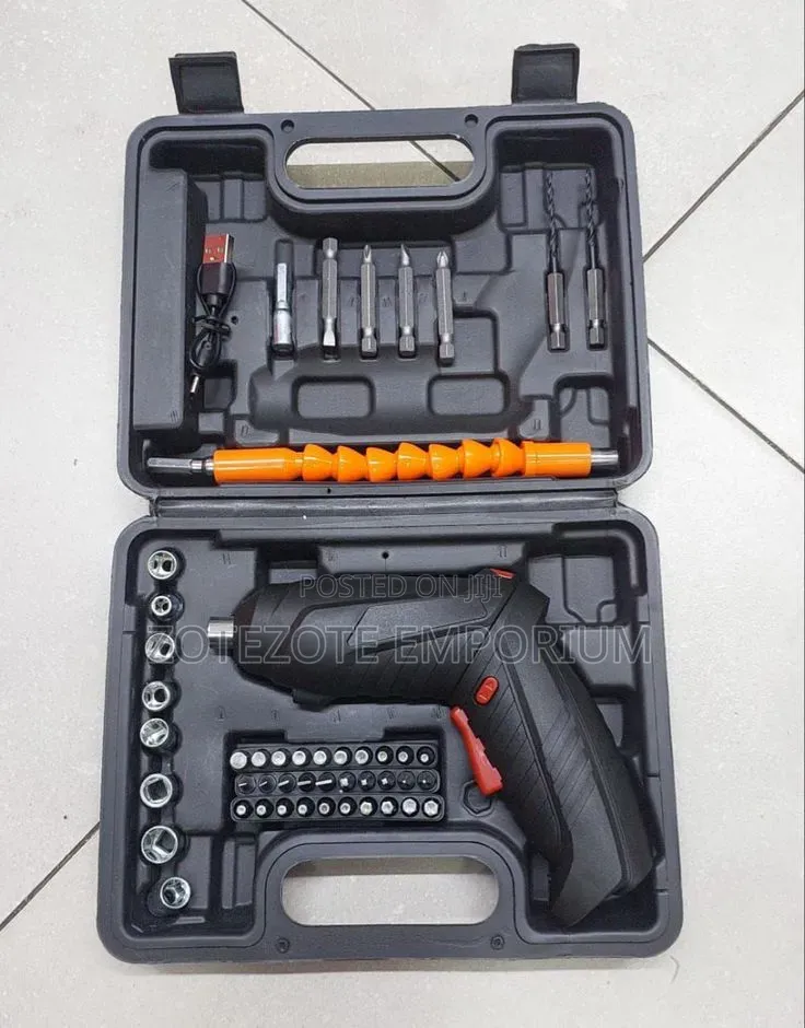 47 PCS Cordless Electric Drill Screwdriver