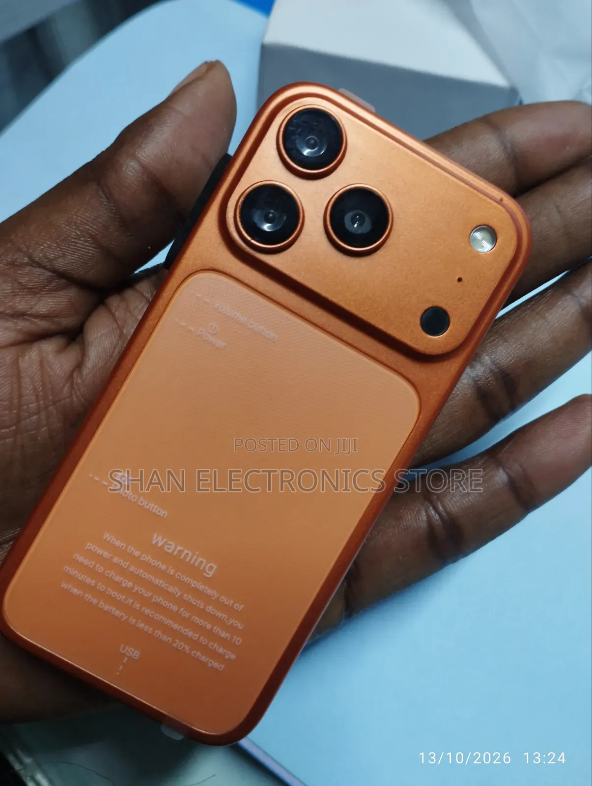 New Mobile Phone 512 GB Orange