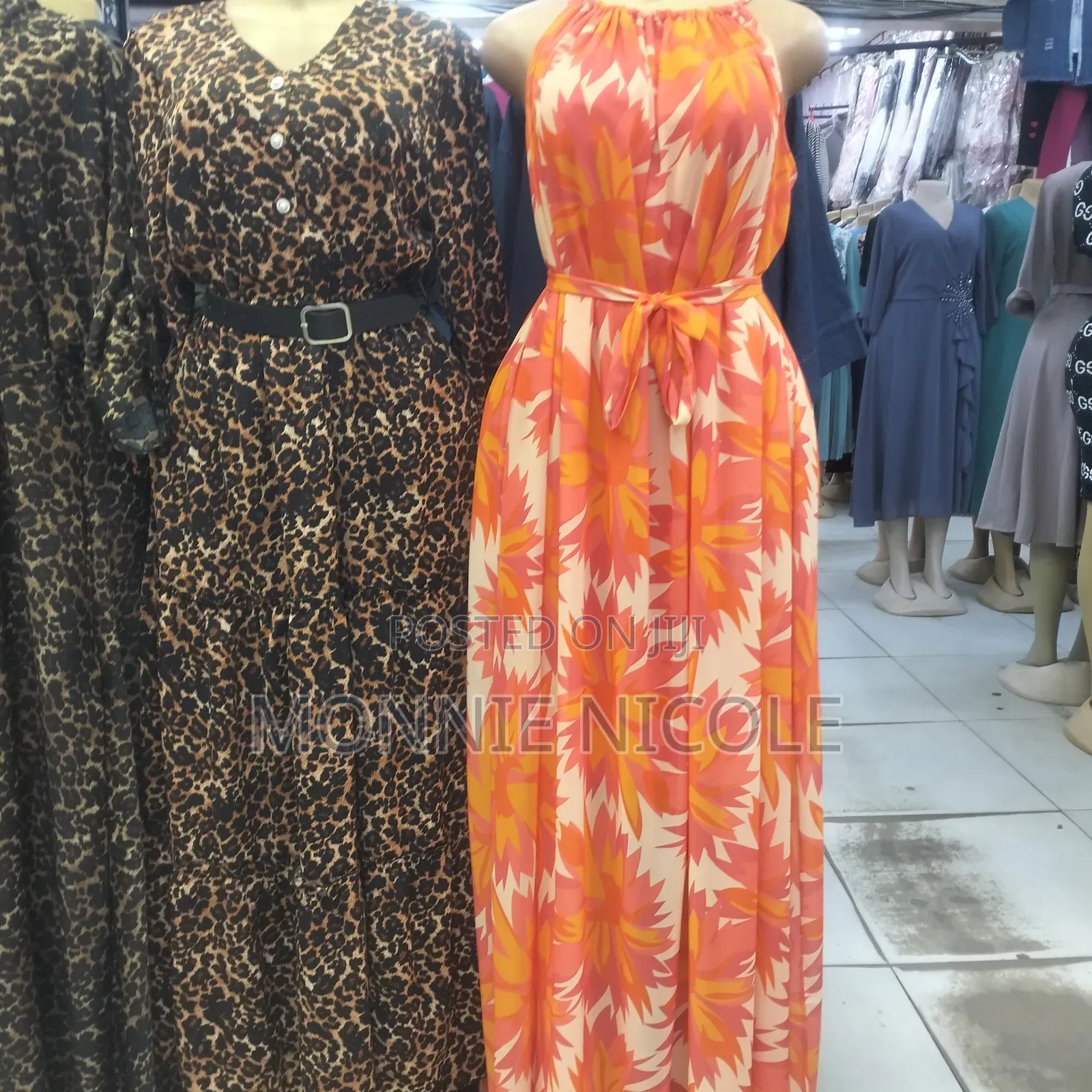 Sleeveless Floral Maxi Summer Dress. Free Dress