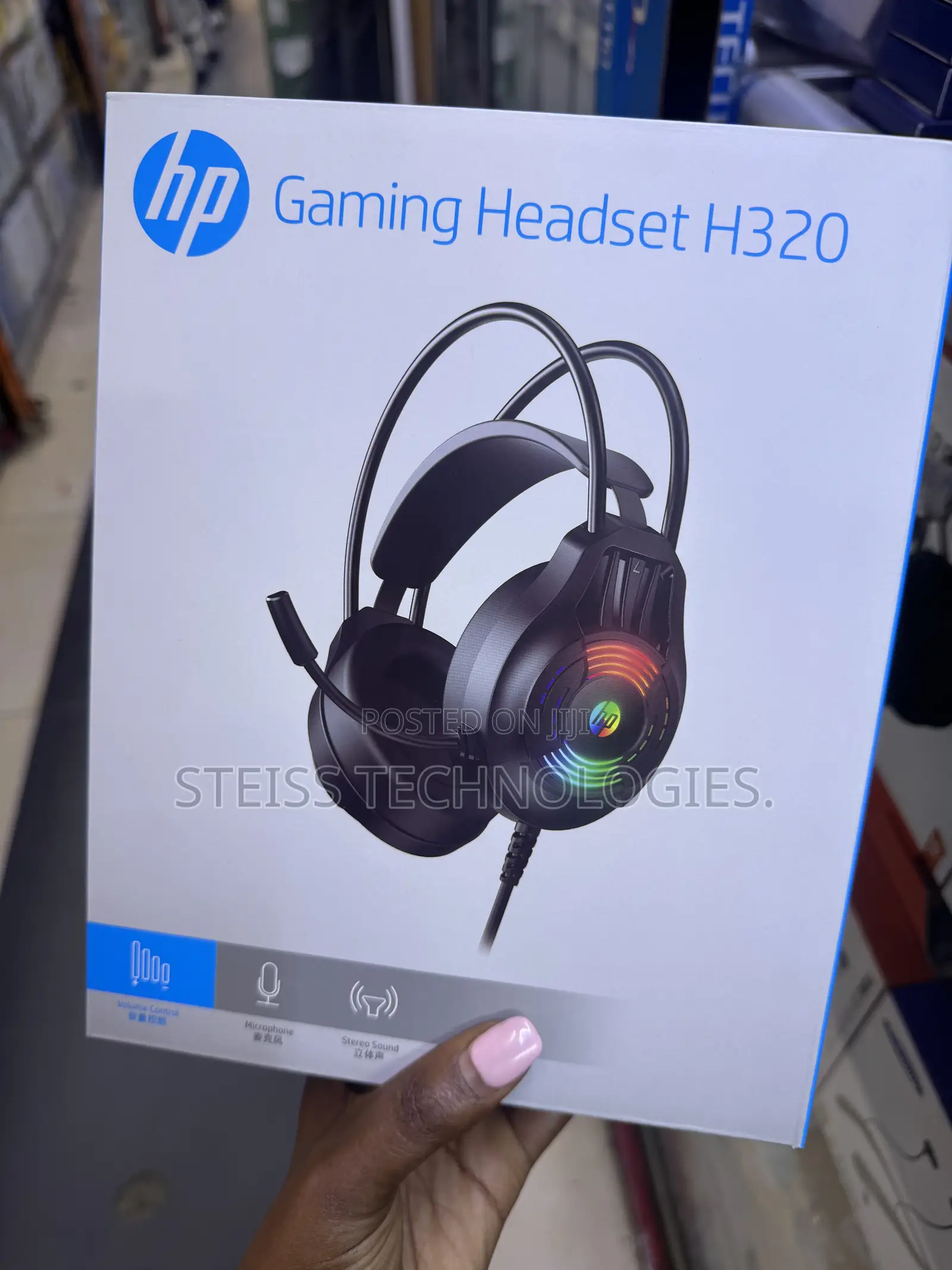 HP Wired H320 Gaming Headphones