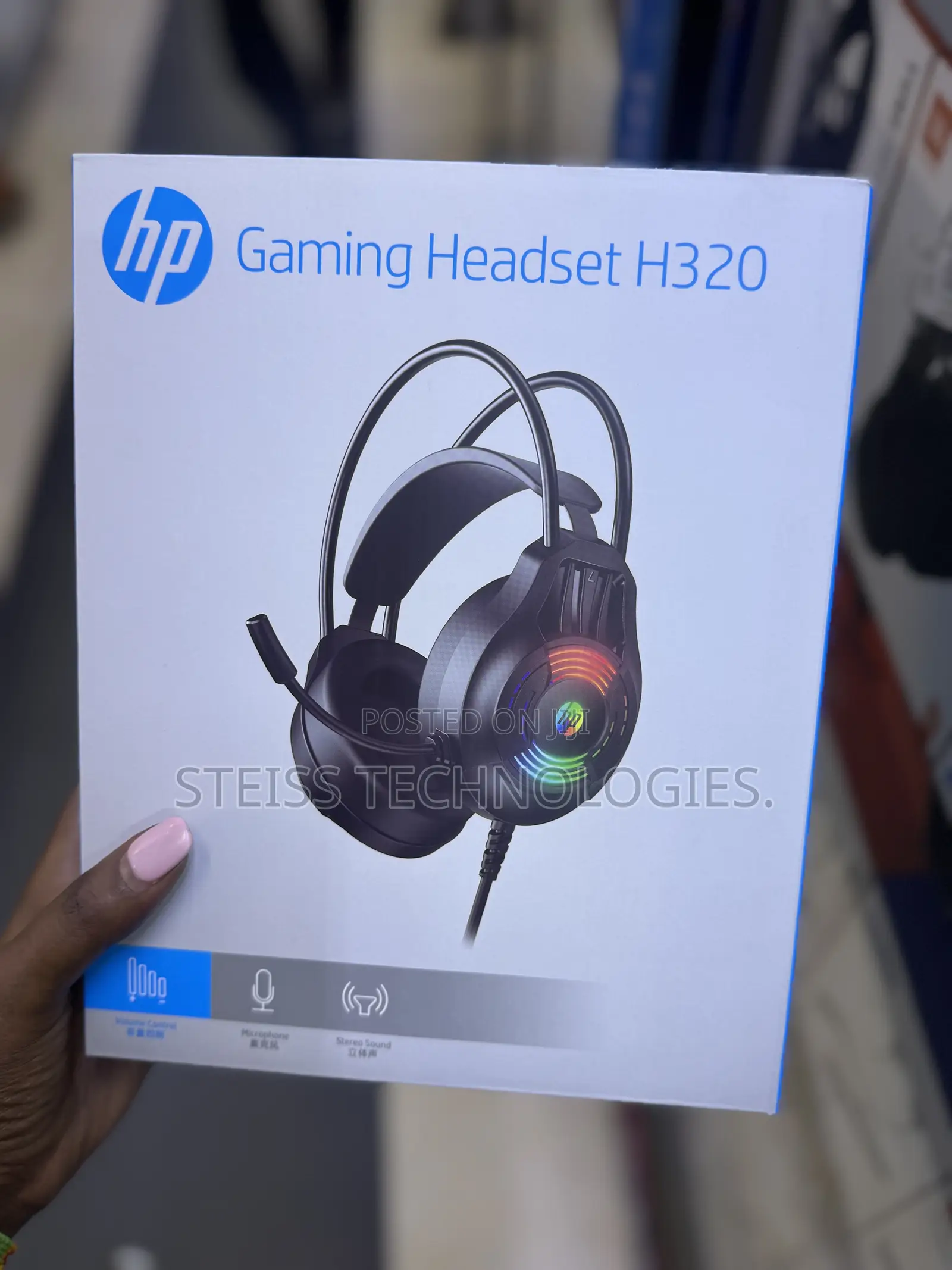 HP Wired H320 Gaming Headphones