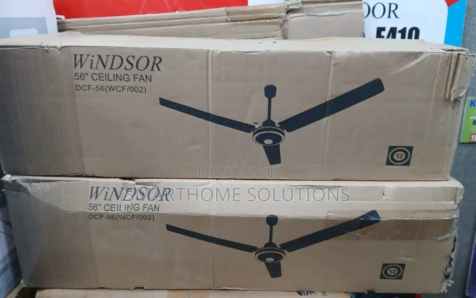 Windsor 56" Ceiling Fan 3 Metal Blades