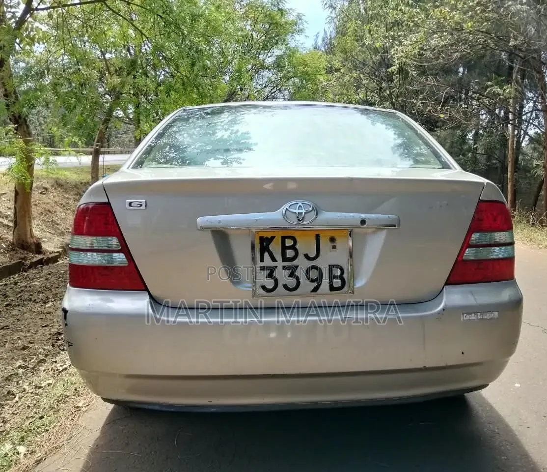 Toyota Corolla 2005 Silver