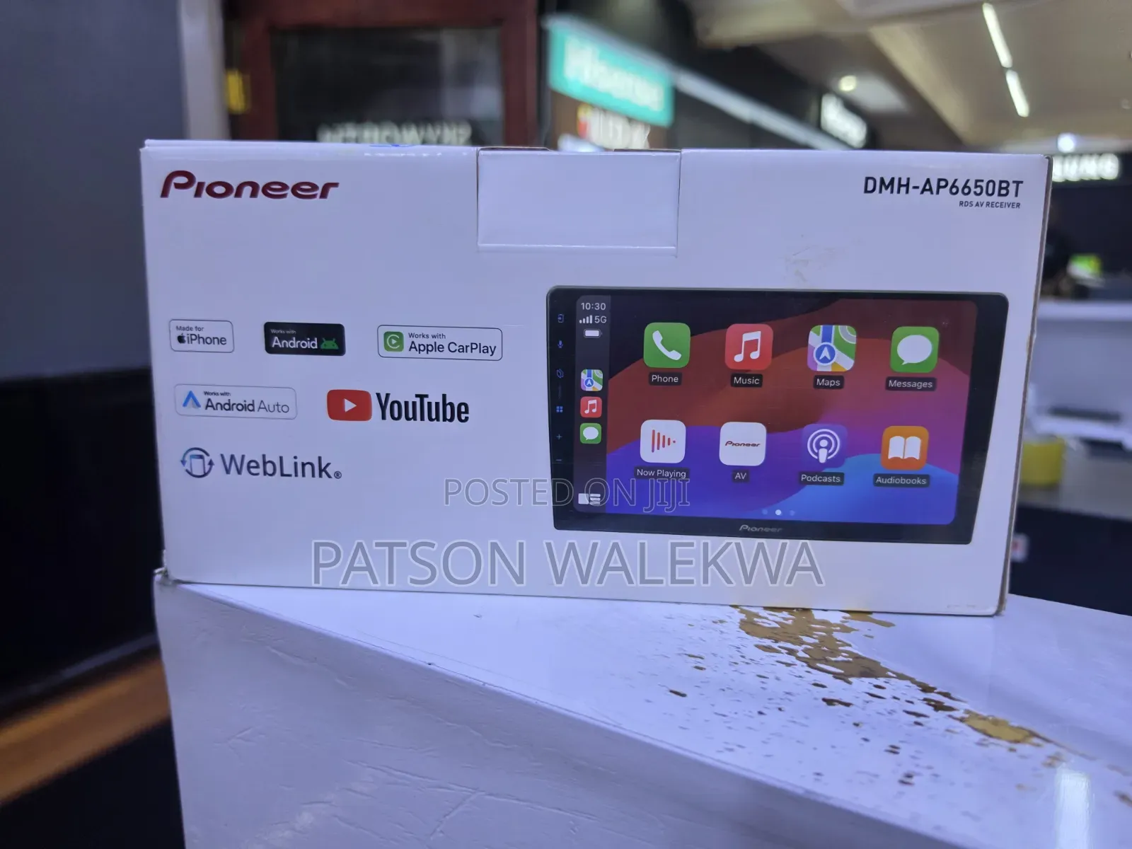 Pioneer DMH-AP6650BT 9" Wireless CarPlay / Android Auto Stereo