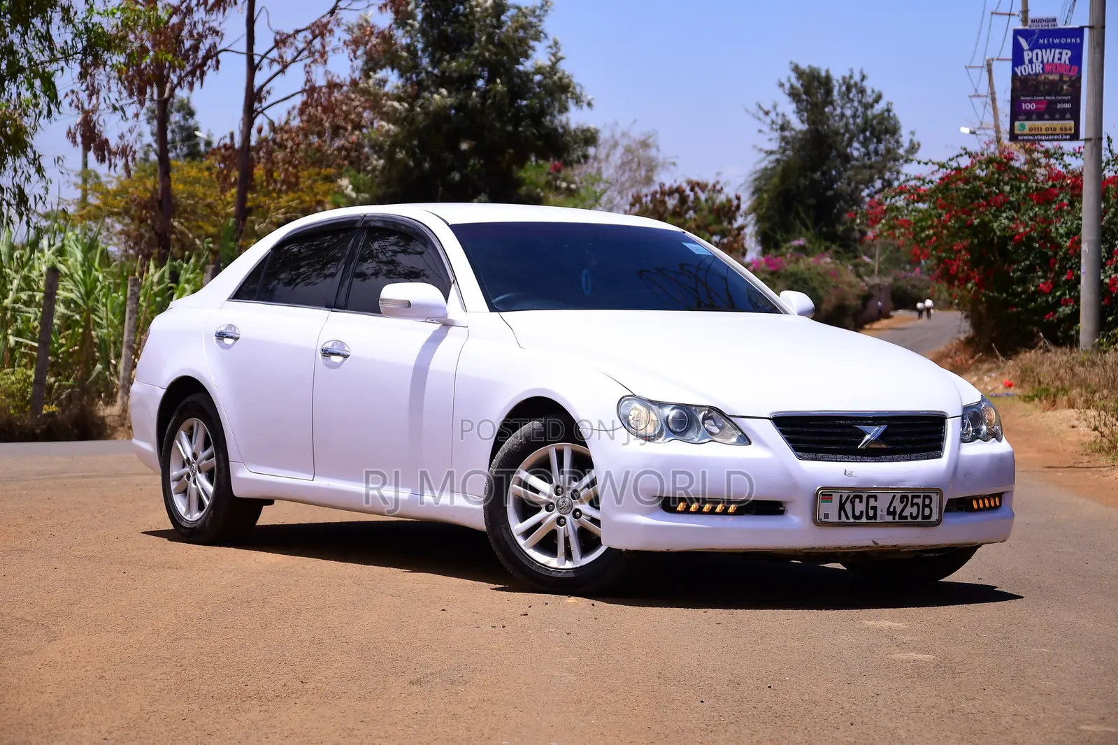 Toyota Mark X 2.5 RWD 2008 White