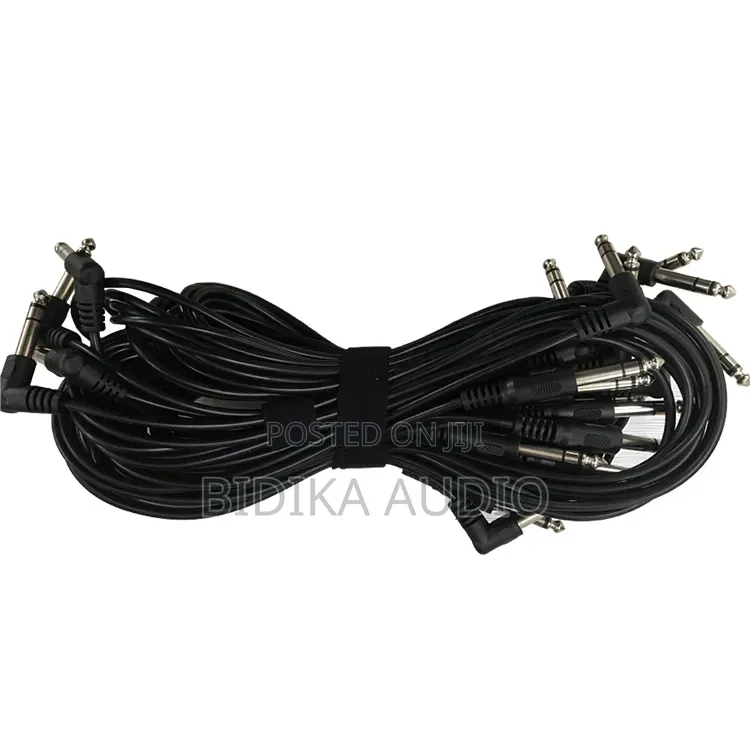 Combination 12 Cable Snake Wire Harness Kit 6.35mm TRS Male To