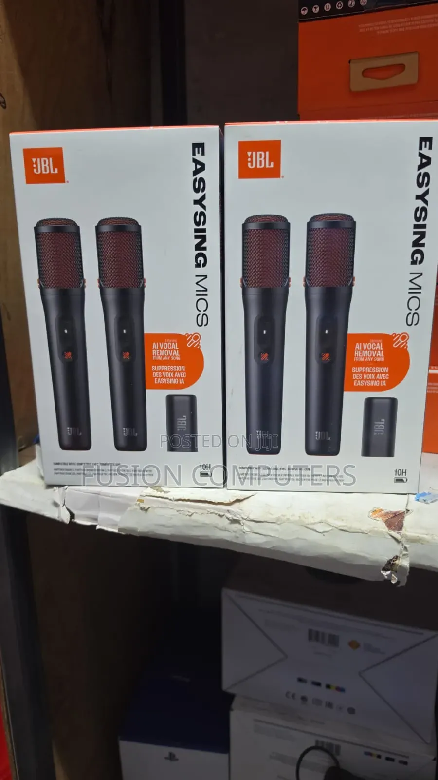 JBL EasySing Mic Wireless, AI-powered Karaoke Microphones
