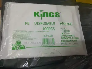 Disposable PE Plastic Aprons – Pack of 100
