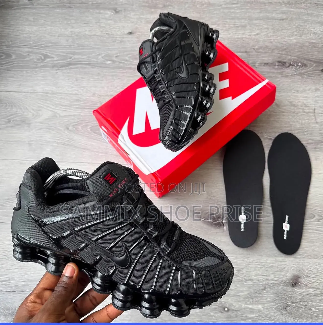 Nike Shox Tl 'Triple Black'