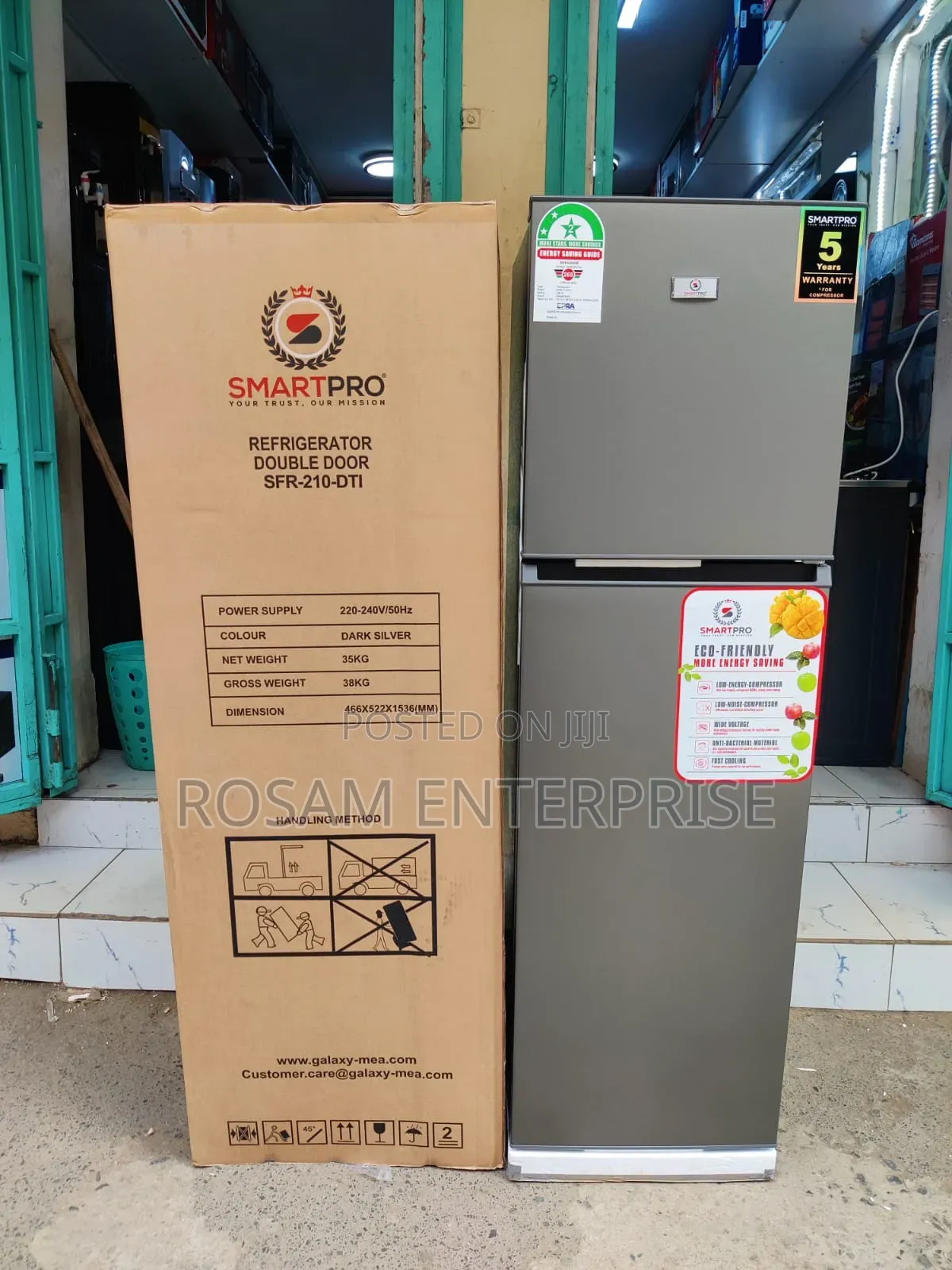 Smartpro Fridge 170L 210DTI