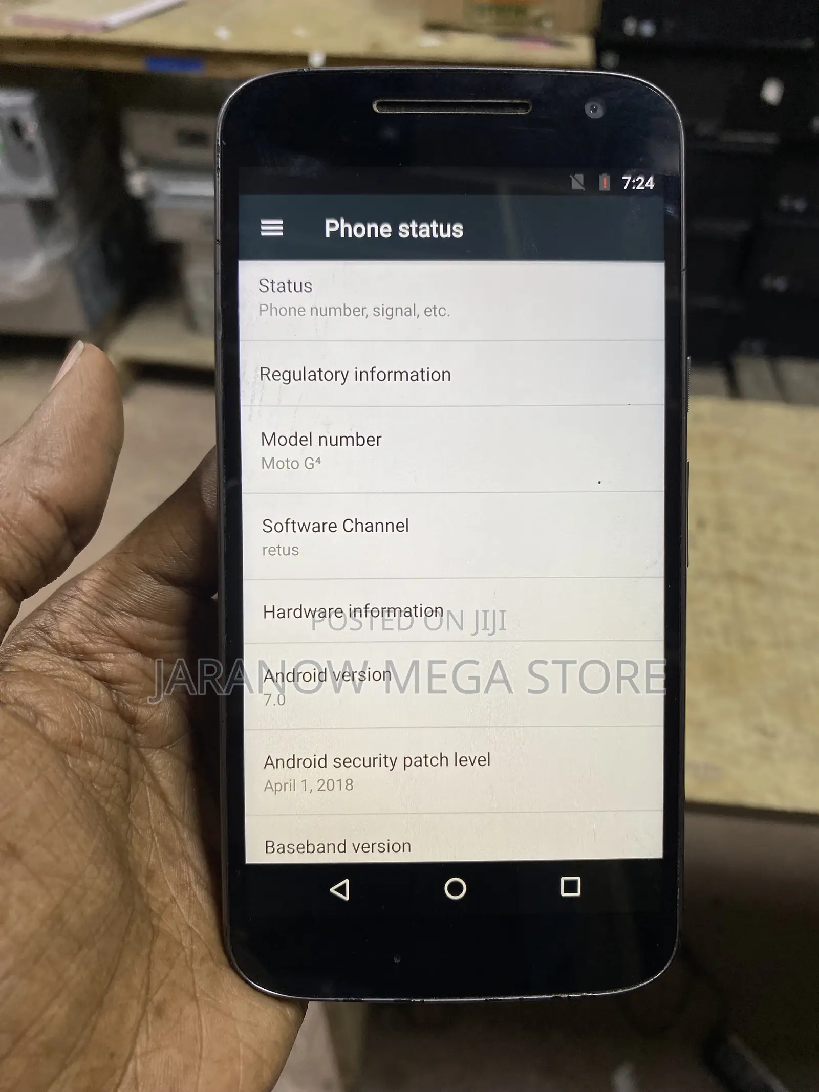 Motorola Moto G4 32 GB Black