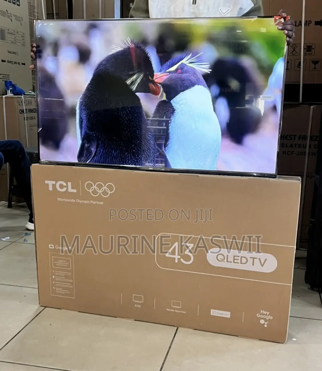 TCL Qled 43” Frameless -43S5k