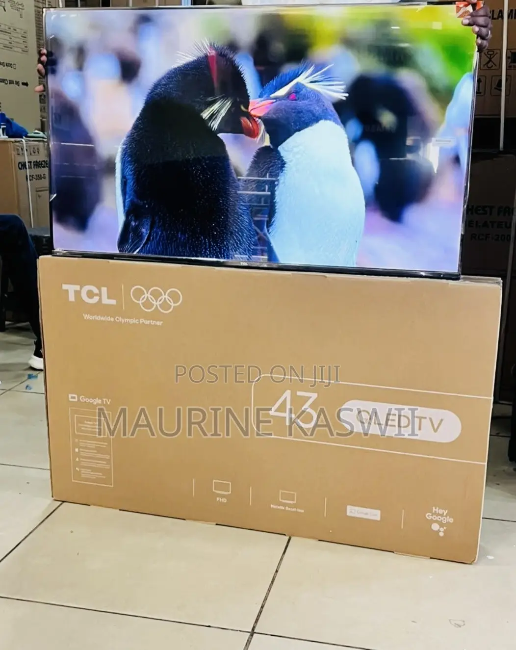 TCL Qled 43” Frameless -43S5k
