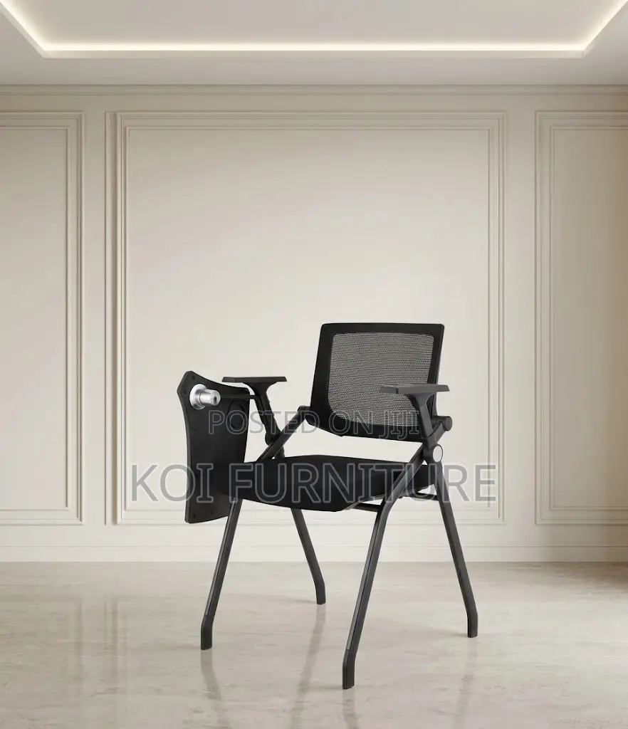 Office Chairs; Ergonomic Black School Writing Seat With Mid Backrest