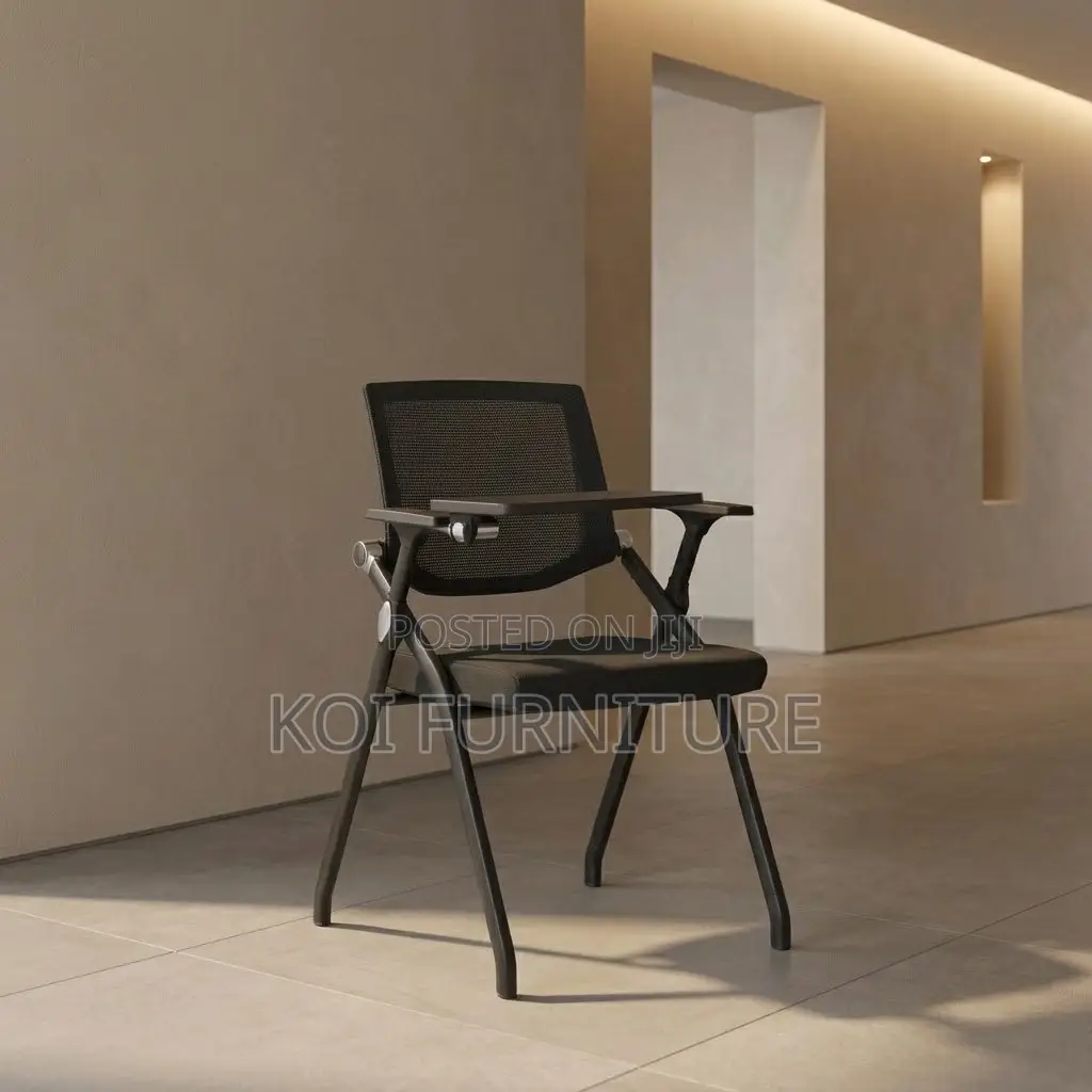 Office Chairs; Ergonomic Black School Writing Seat With Mid Backrest
