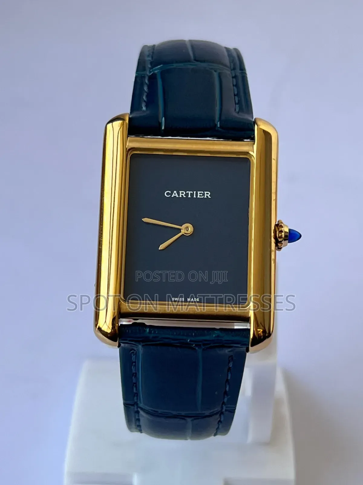 High-End Watch for Ladies Cartier Brand. Burgundy and Black Available.