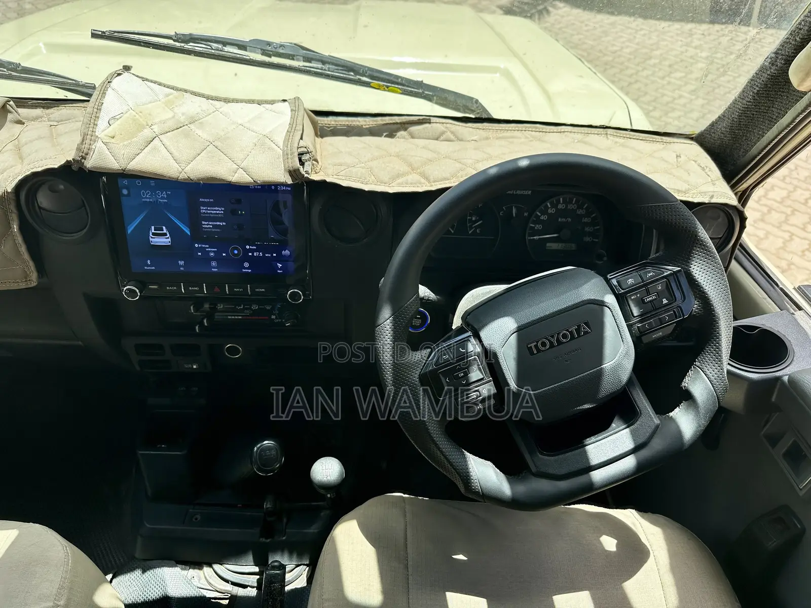 Toyota Land Cruiser 79 Series 1999 Brown