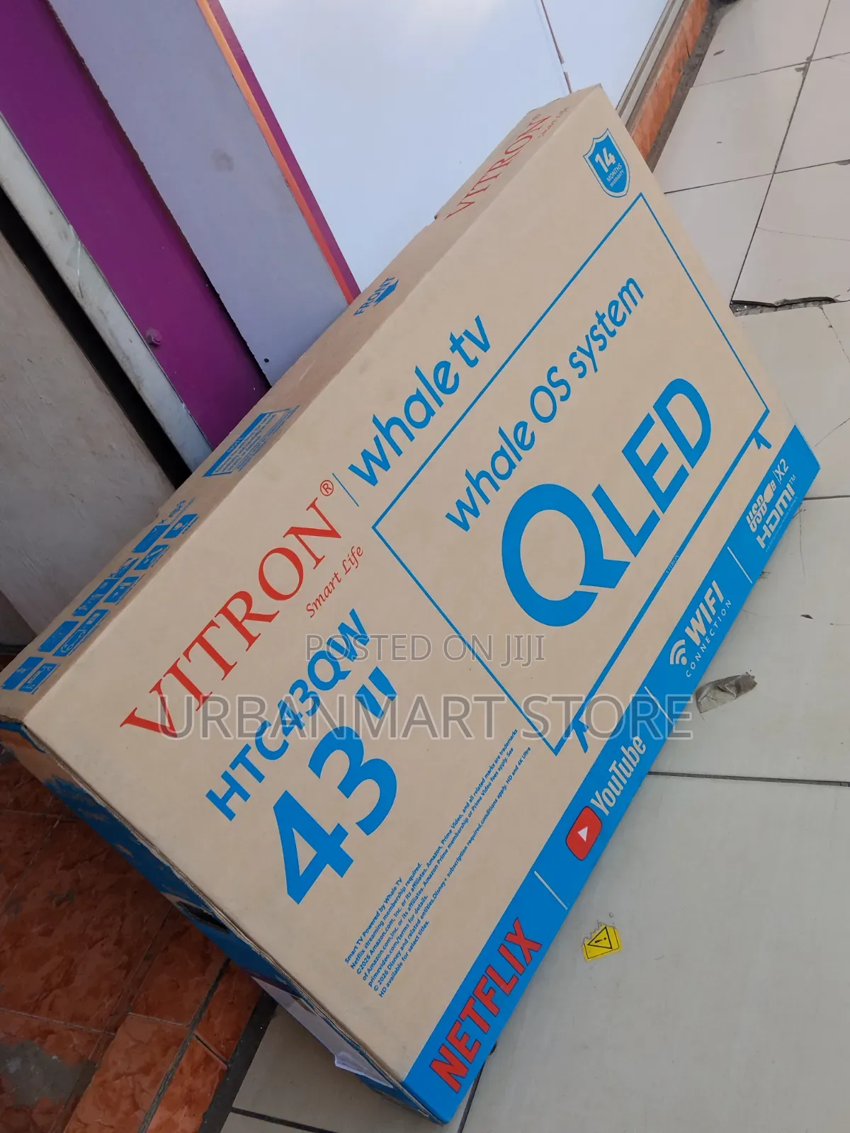 Vitron 43” Full HD QLED Smart Television