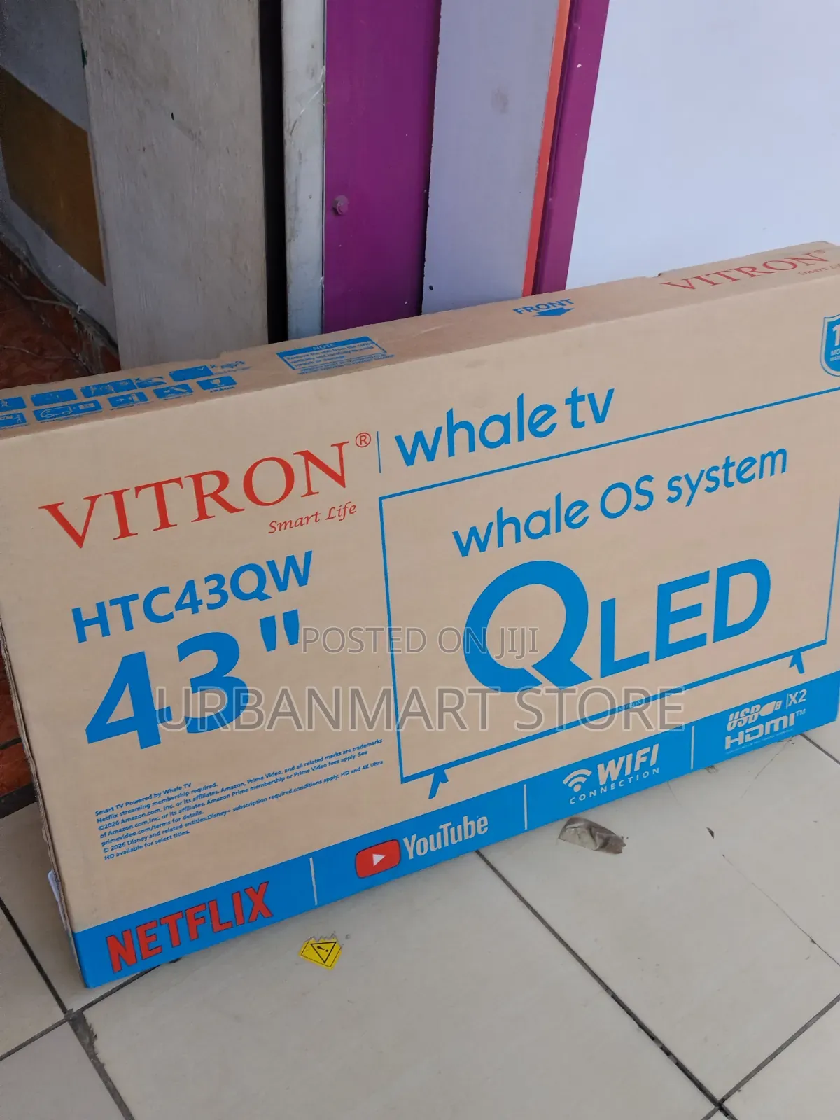 at 18500 Vitron 43 Inch Digital Smart TV With Wi-Fi