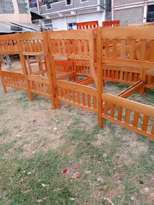 Mexcan Double Decker Hardwood Bed. Double Decker 4*6 by 3.5*6
