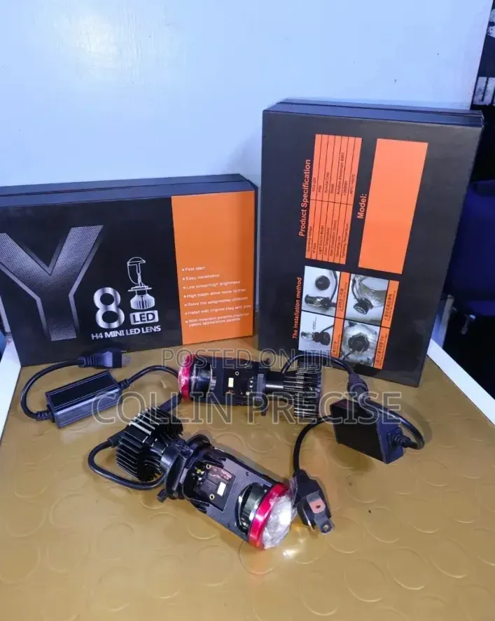 H4 LED Headlight-High Beam and Low Beam