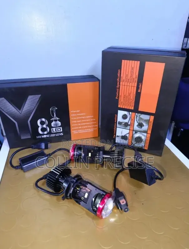 H4 LED Headlight-High Beam and Low Beam