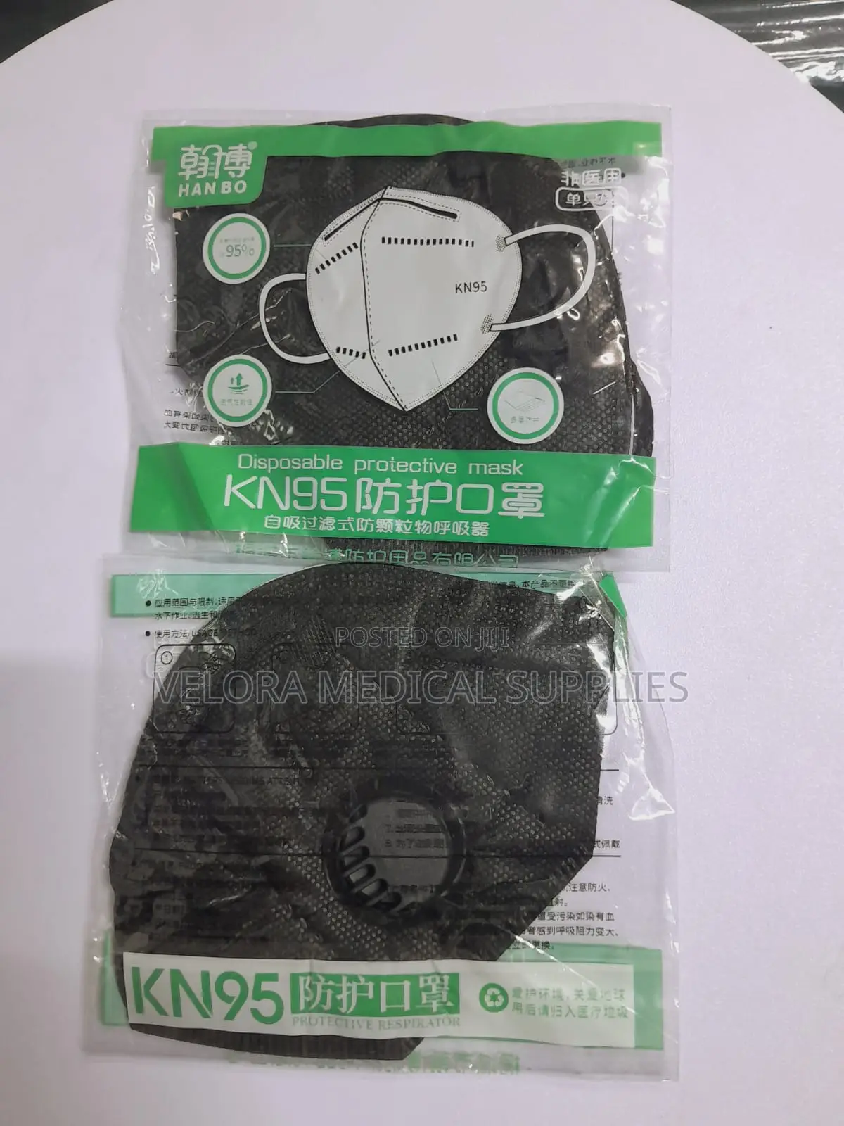 KN95 Protective Respirator Mask – Respiratory Protection(1 Piece)