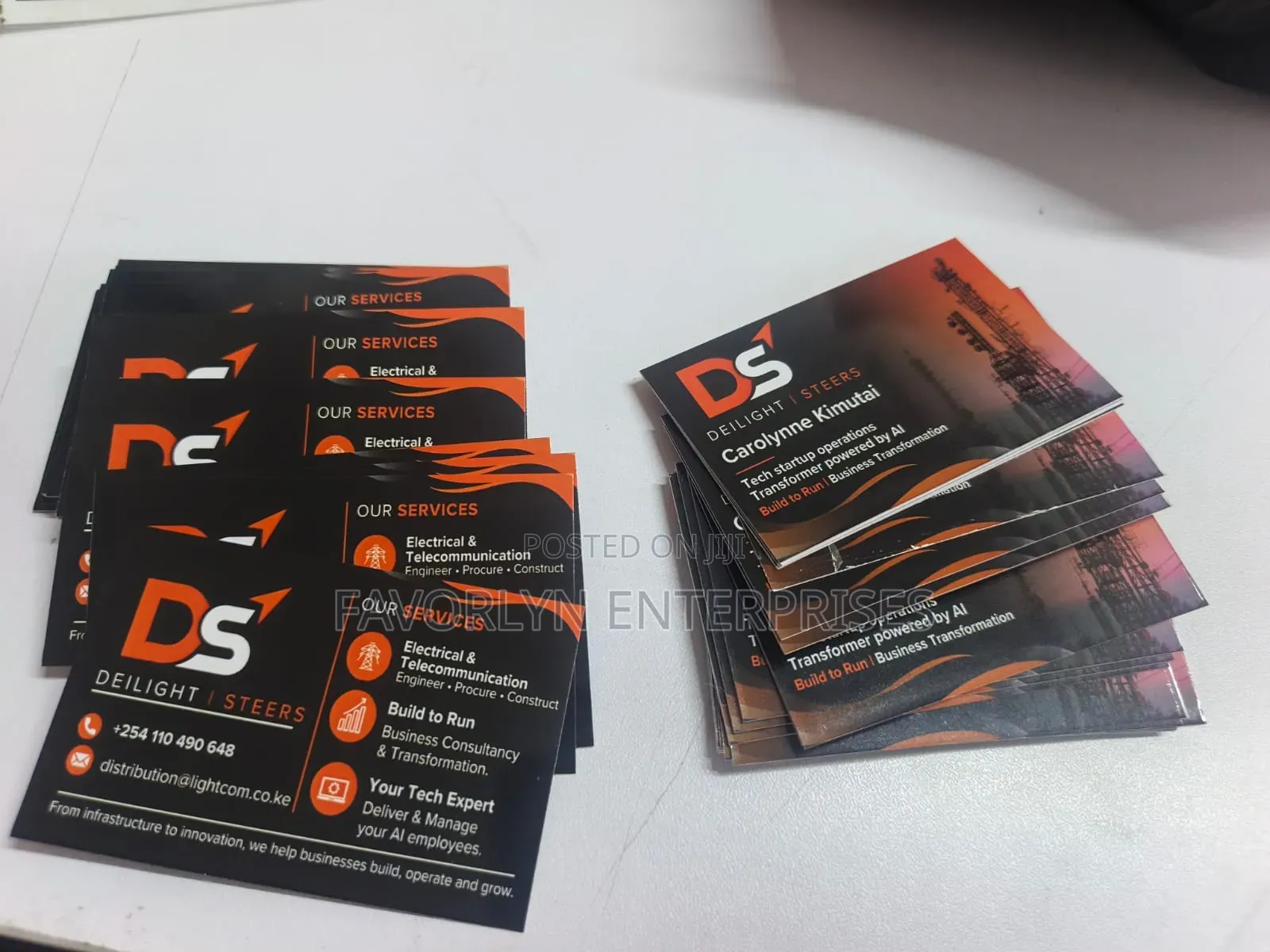 Quality Laminated Business Cards 2025