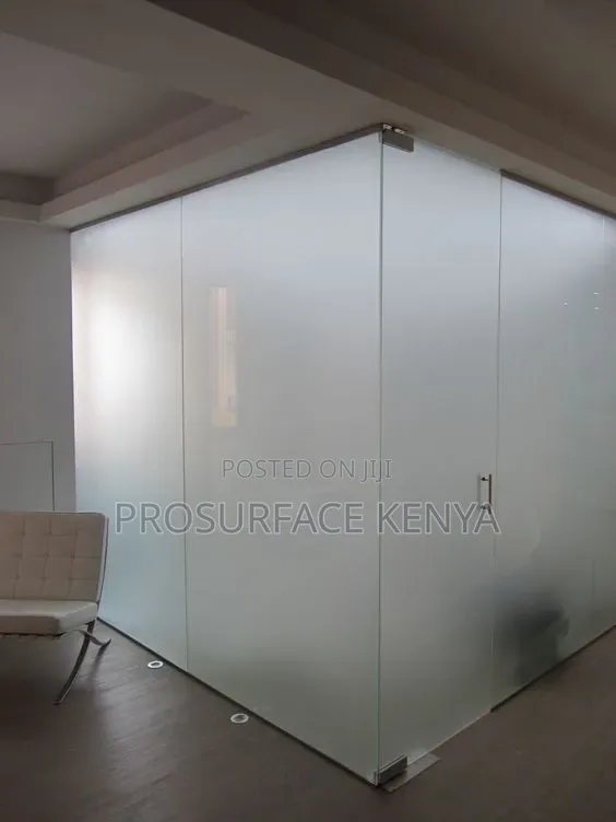 Plain Frosted Film for Modern Glass Finishes