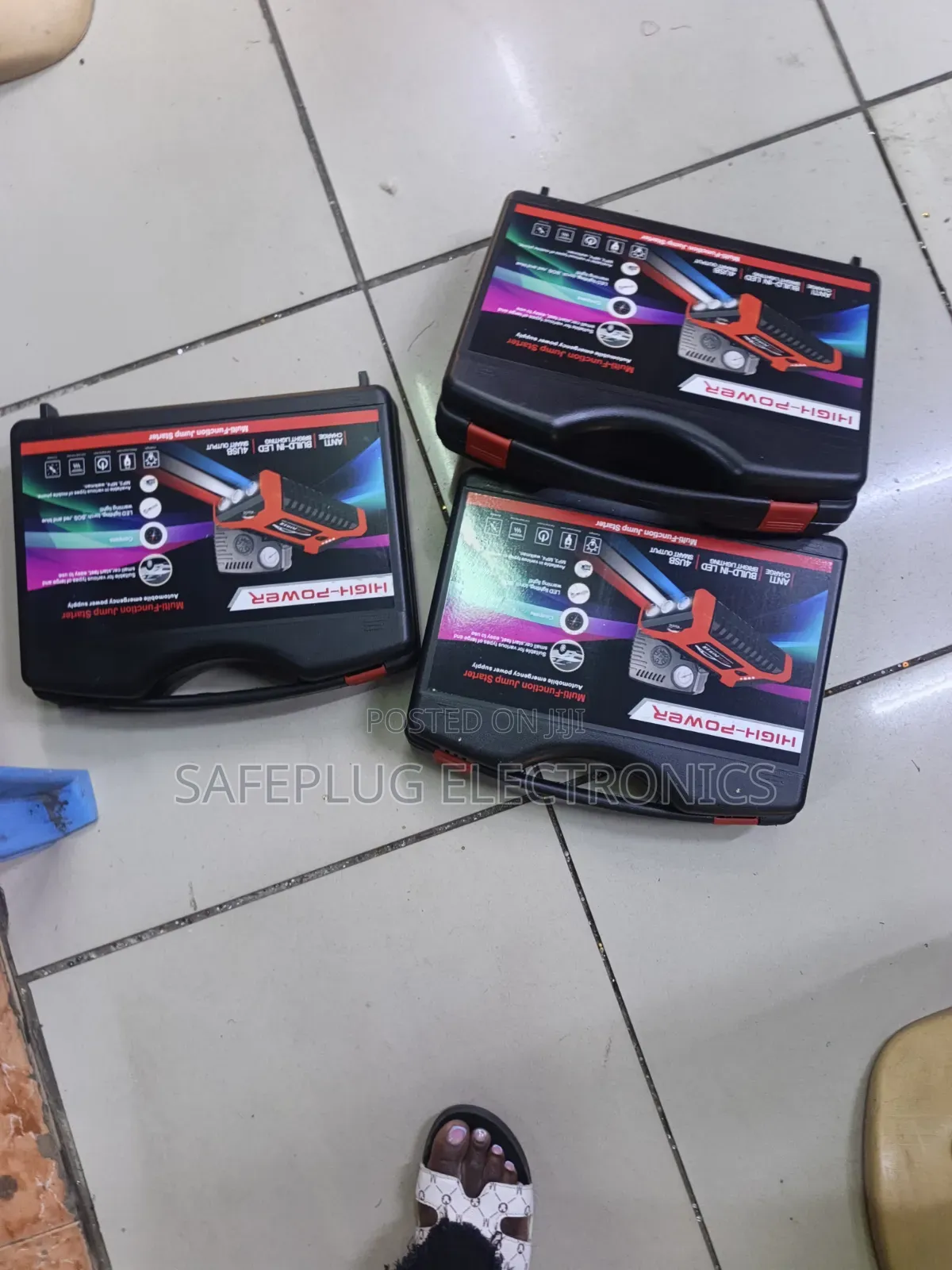 High-Power 12V Auto Jump Starter Kit