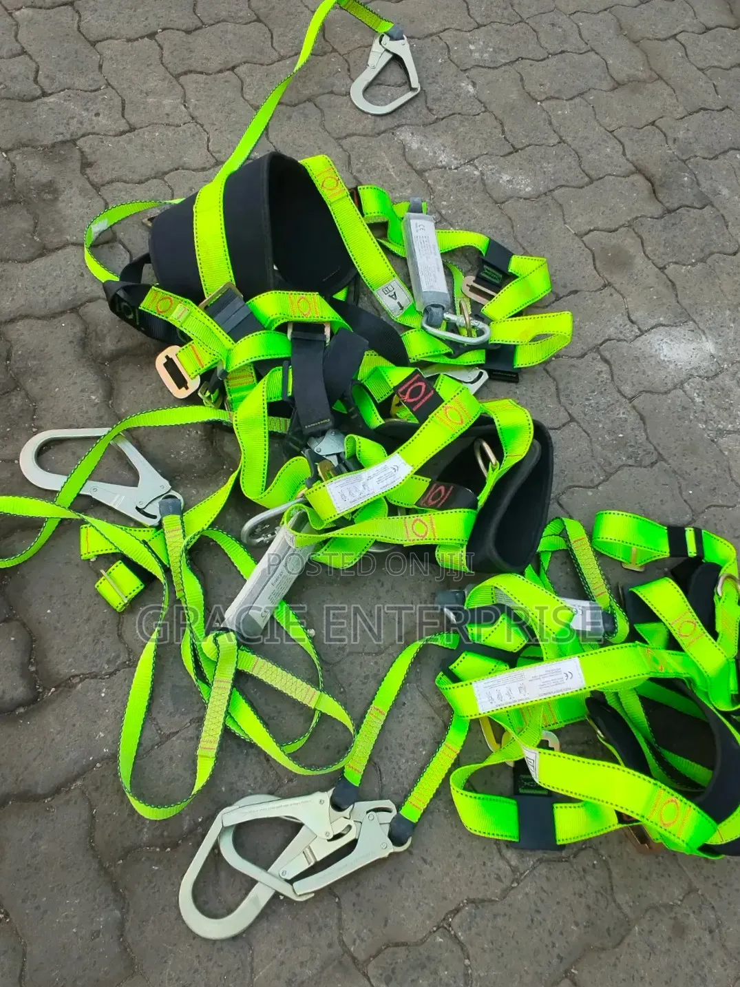 Double Lanyard, Safety Harness