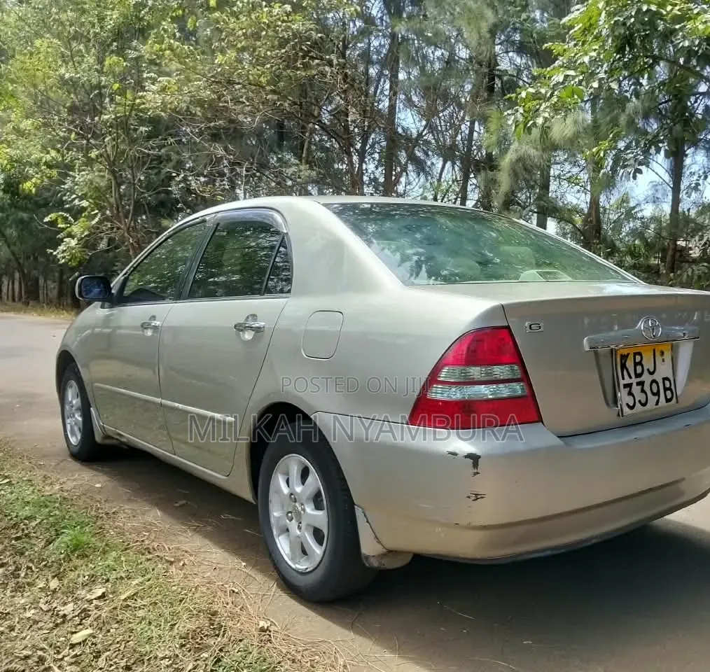 Toyota Corolla 2002 Silver