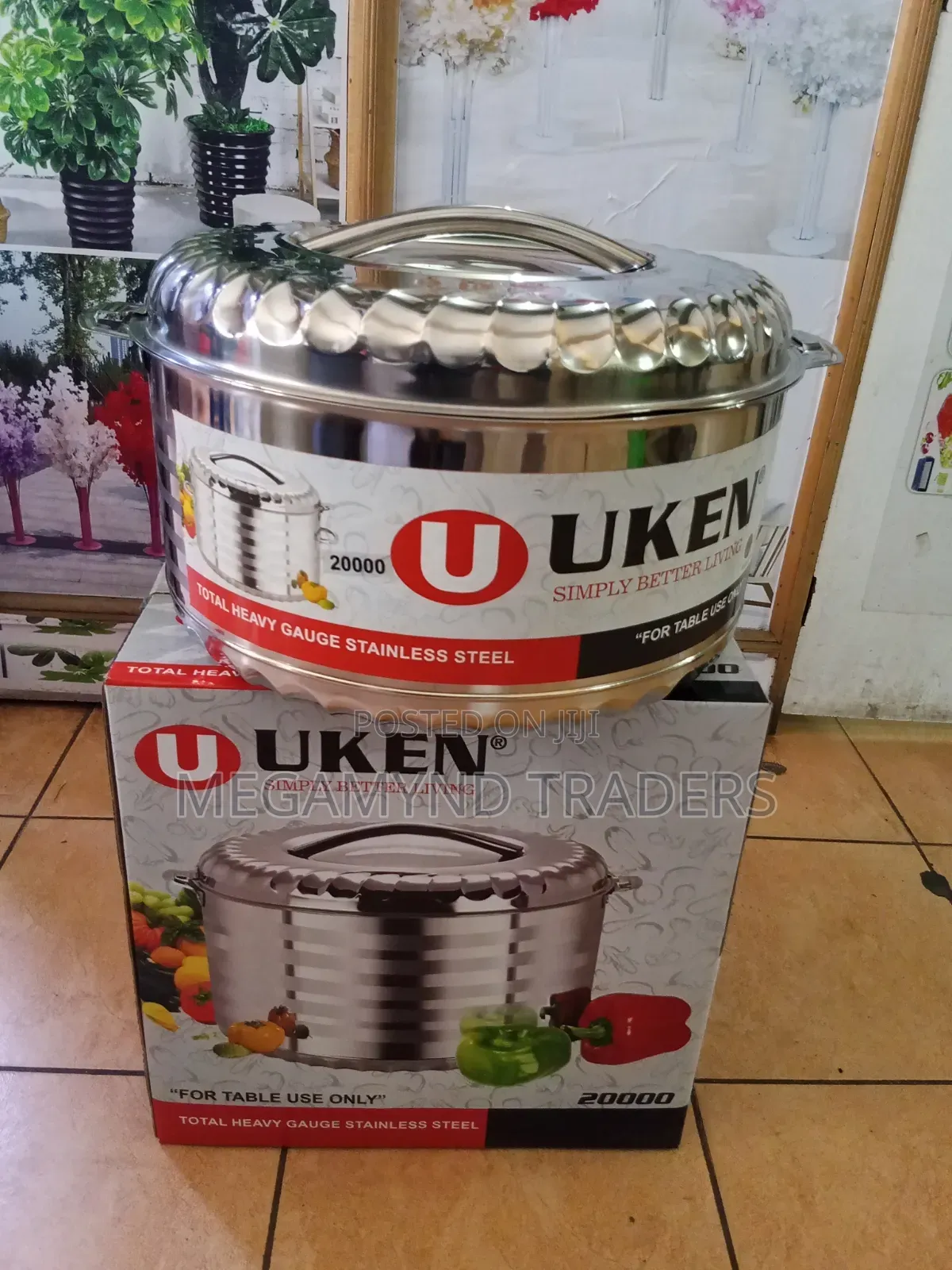 20LTR Stainless Steel Hot Pot / UKEN Hot Pot 20 - Litre