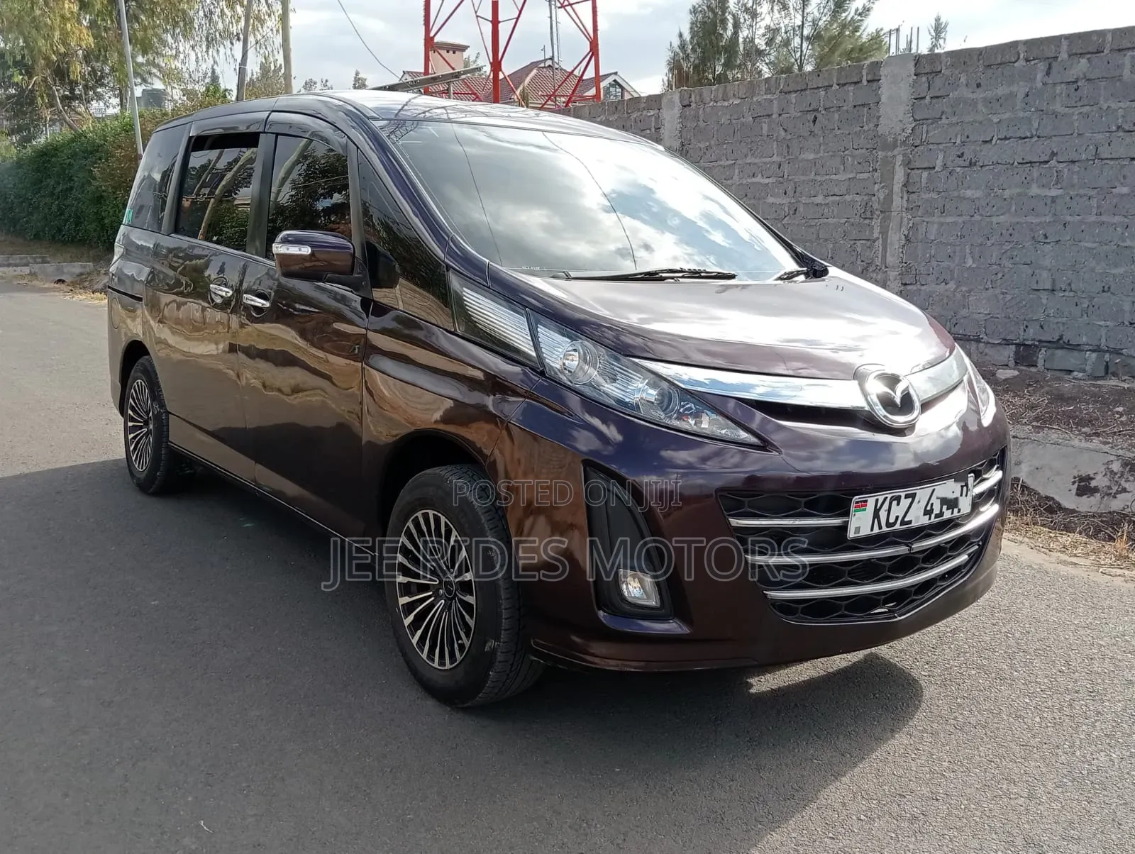 Mazda Biante 2013 Purple